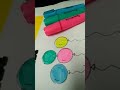 Baloon colouring #highlightercolours #trending #tutorial #shorts #skamalartandcraft