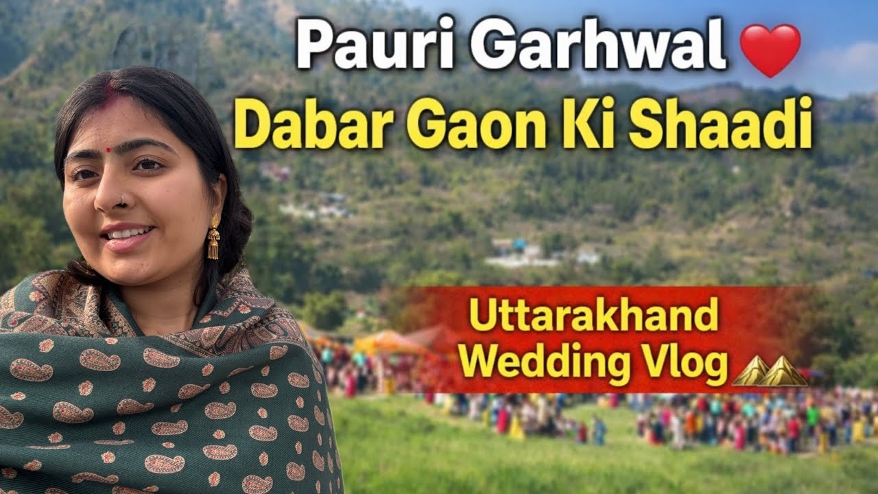 “Dabar Gaon Pauri Garhwal 🏔️ Pura Gaon, Ghar Aur Rehna-Sehna”