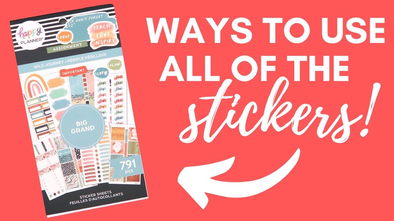Printable Clear Stickers with Cricut 