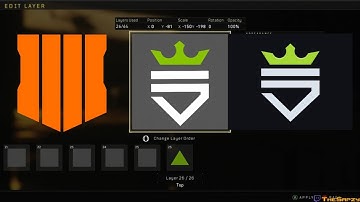 Black Ops 4 Emblem Tutorial - OpTic Scump Logo