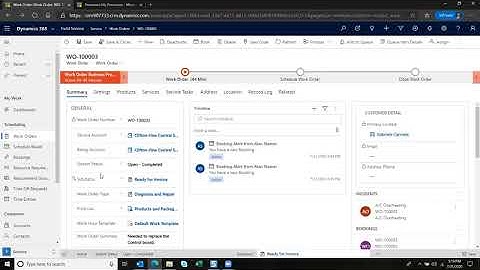 How to Convert a Work Order to an Invoice in Microsoft Dynamics 365 Field Service