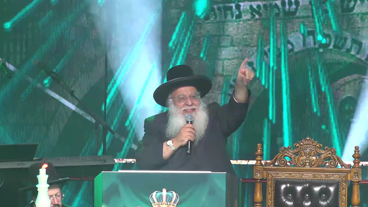 🕎📖המשא המרכזי של המנהיג אוהב ישראל המקובל הרב בניהו שמואלי שליט"א מהמעמד העולמי חנוכה תשפו📖🕎