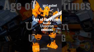 A fascinating take on Unicron Age of the Primes Herald of Unicron Unboxing MrLoubat Transformers