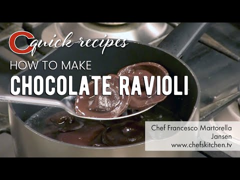 Chocolate Ravioli with Cannoli - KitchenAid Singapore