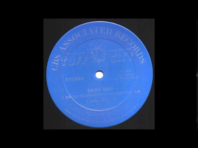 Davy dmx - One For The Treble (instrumental) 1984 - YouTube