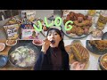[일상VLOG] 내 꿈은 건강한 도야지(?) 🐷💓 | 위타빅스 오트밀요리 | 비건빵 (쭈롱베이커리) 프로틴빵 | k 아몬드 지옥 | 이태원 브런치 카페 (카페아운 키에리)