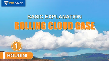 Houdini Tutorial | Basic Explanation and the Rolling Cloud Case - Part 1