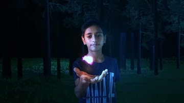 Brahmsatra fire VFX in blender