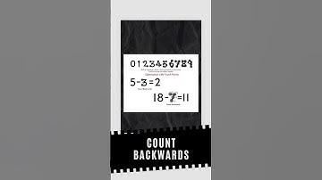 Subtraction Touch Math Instructions