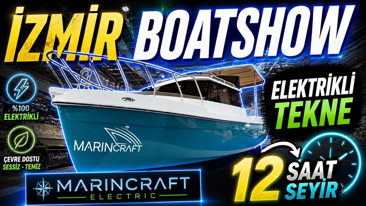 ⁣İZMİR MAST BOATSHOW ELEKTİRİKLİ TEKNE Onur Bey 05325036939 hiç çekinmeden Arayınız #tekne #olta