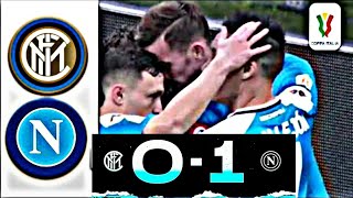 INTER vs NAPOLI : 0-1 | ALL GOALS \& HIGHLIGHTS HD CoppaItalia
