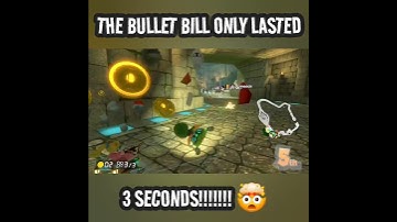 THE BULLET BILL WAS A BIT PATHETIC (Mario Kart 8 Deluxe) #shorts #mariokart #nintendo #gaming #mk