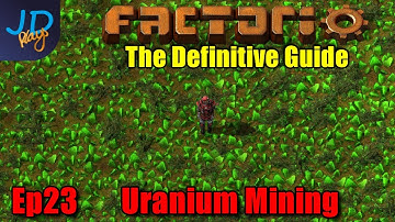 Factorio 1.0 The Definitive Guide Ep23 Uranium Mining ⚙️Guide For New Players Walkthrough