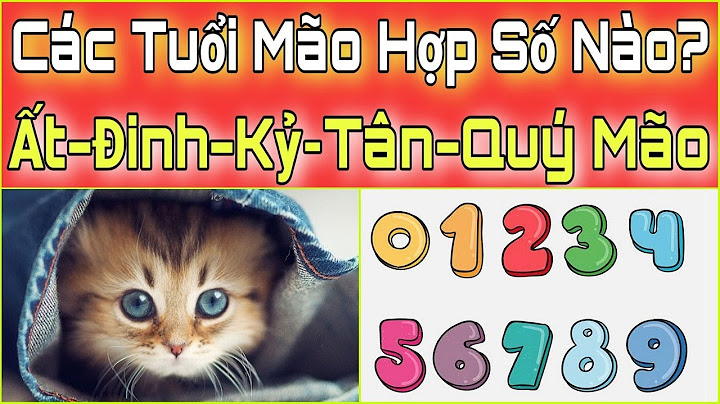 Tuổi ất mão hợp với con số nào