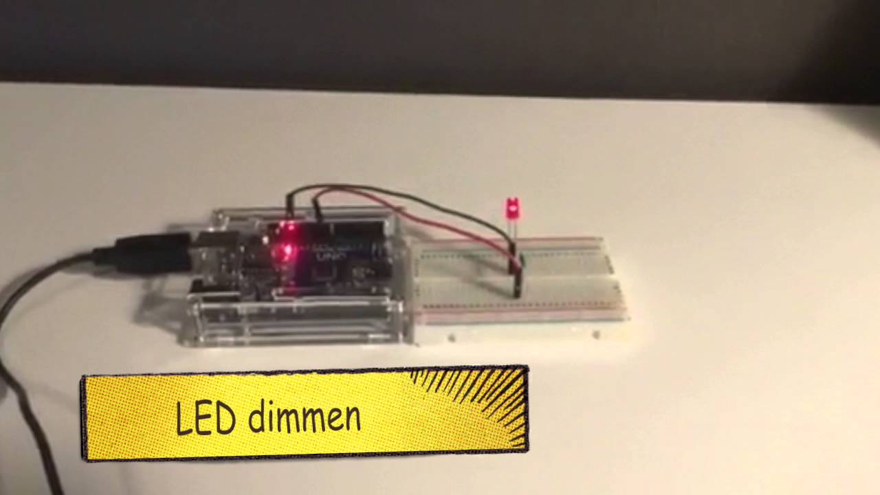 arduino led dimmen pwm