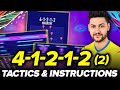 FIFA 21 BEST FORMATIONS 4-1-2-1-2 TUTORIAL / BEST TACTICS & INSTRUCTIONS / HOW TO PLAY 41212 (2)