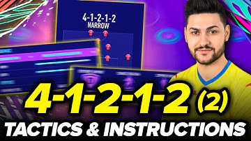 FIFA 21 BEST FORMATIONS 4-1-2-1-2 TUTORIAL / BEST TACTICS & INSTRUCTIONS / HOW TO PLAY 41212 (2)