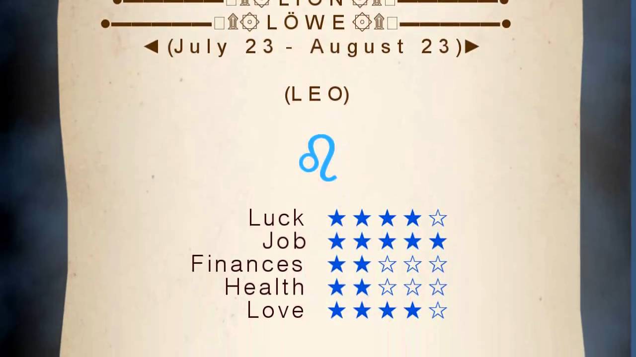 Horoscope 2010