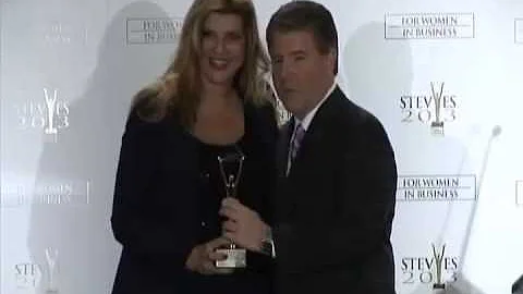 Sharon Virts of FCi Federal wins a Gold Stevie Award at the 2013 Stevie Awards for Women in Business