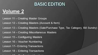 Details Index   Training Videos Basic Edition India GST News