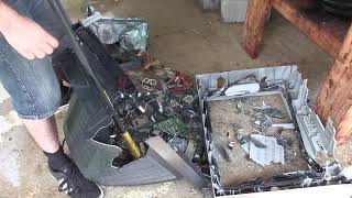 Toshiba Flat Screen TV Destruction
