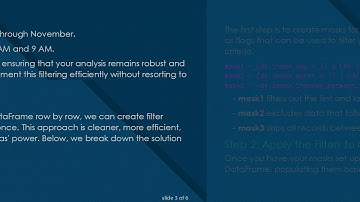 Efficiently Skip Over Specific Dates in a Pandas DataFrame Using Conditions