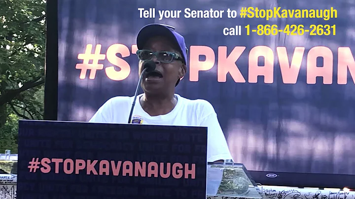 SEIU Member Judith Howell to #StopKavanaugh