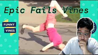 Ultimate EPIC FAILS Compilation  Funny Vines Videos (REACTION) #try not to laugh