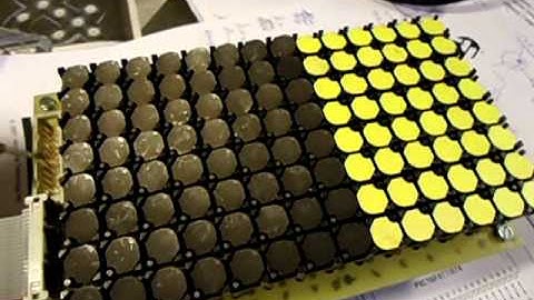 FlipDisc display - First test