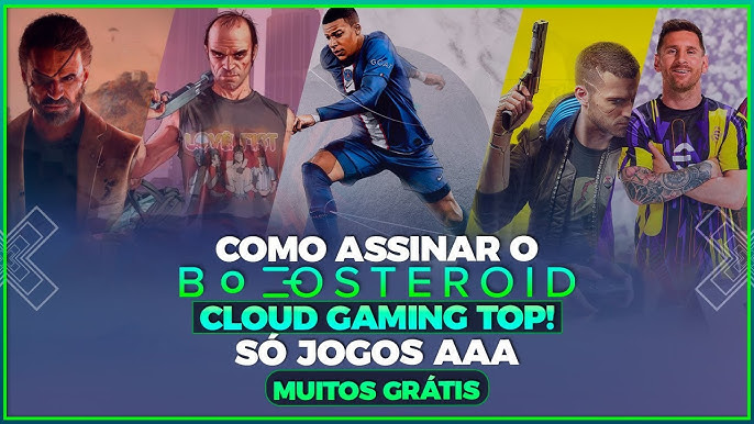 Cloud Gaming Ilimitado 30 Dias (Boosteroid) - Assinaturas E