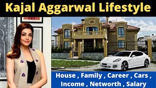 Famous Kajal Aggarwal Lifestyle|Education|Career|House|Family|Income|Salary|Networth|Movies Story|Birthdate Wealth