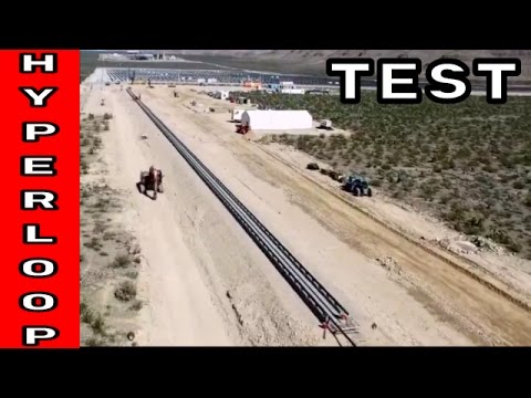 Full Scale Demo of Elon Musk's Hyperloop