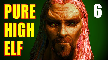 Skyrim PURE HIGH ELF Walkthrough NO WEAPONS, NO ARMOR - Part 6, The Apprentice Suit