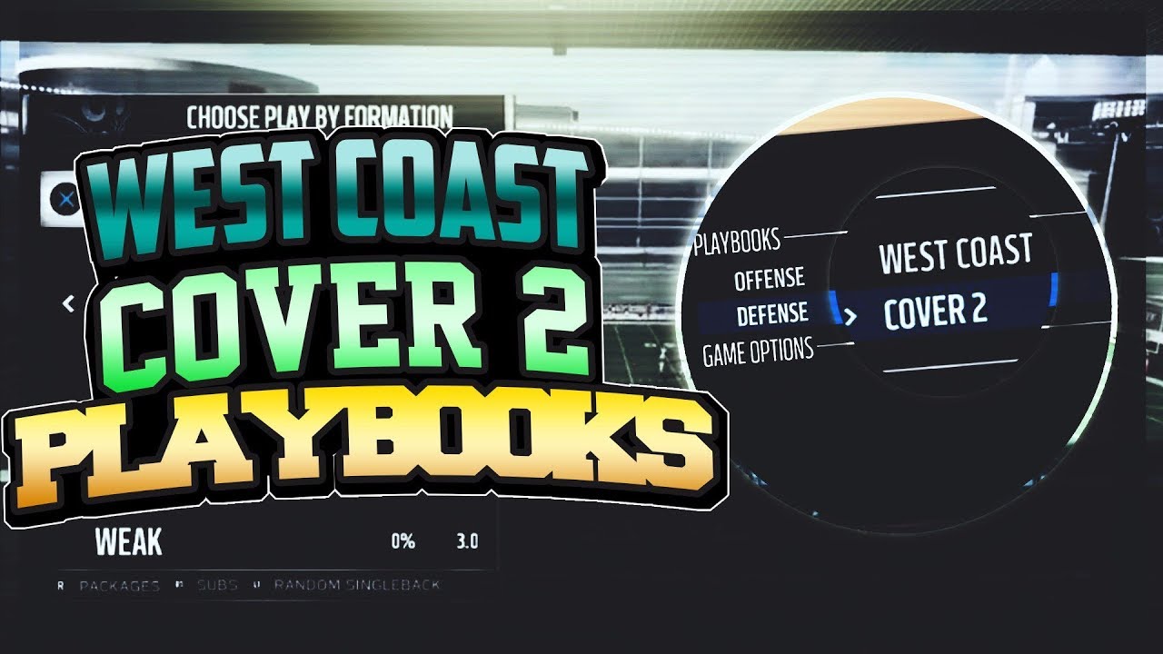 ALL WEST COAST & COVER PLAYS IN MADDEN 18 ALTERNATE PLAYBOOKS! - YouTube