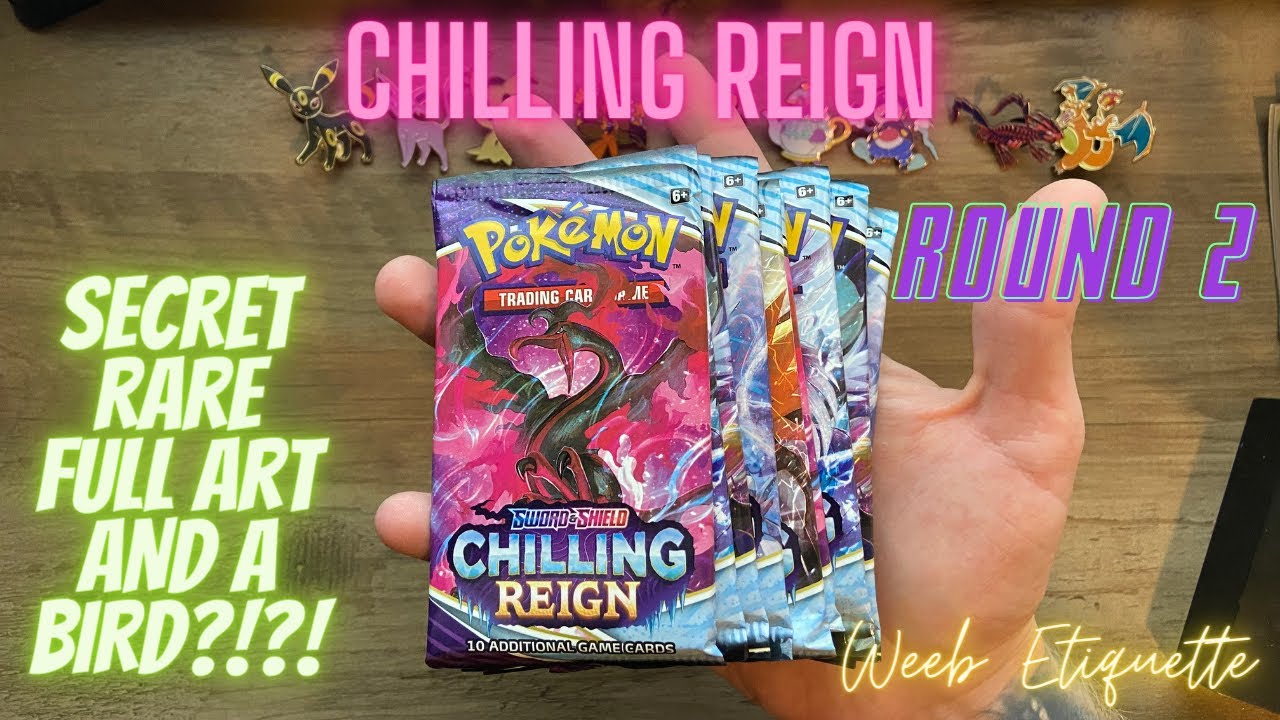 Chilling Reign Booster Box ROUND 2!! (Pokemon cards opening) YouTube