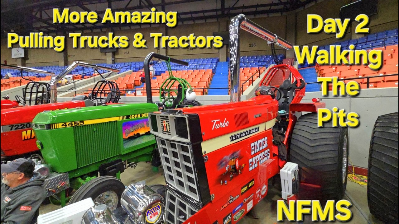 🚜 National Farm Machinery Show 2026 AROUND THE PITS  Day 2 🚜Championship Tractor Pull Louisville Ky🚜