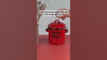 Perfect container for bacon grease storage #fok