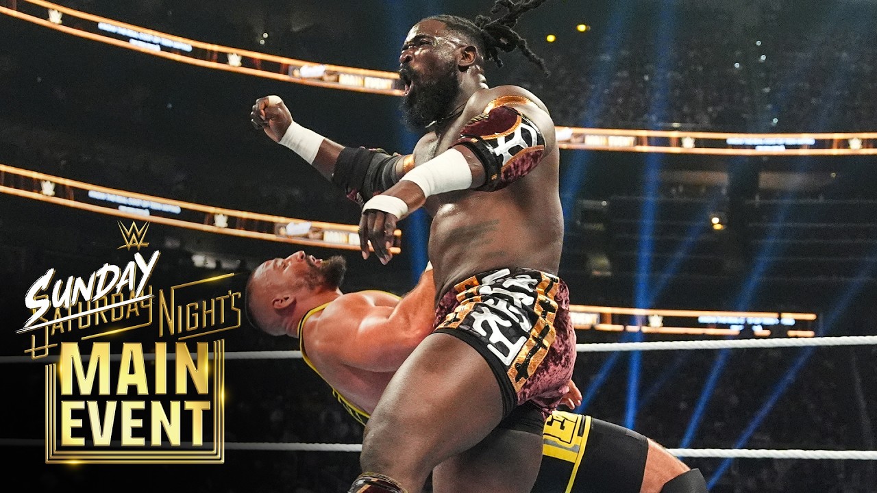 BRONSON REED REGRESÓ: El combate entre Oba Femi y Bron Breakker por 'El Futuro de WWE' queda inconcluso