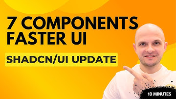 Build Faster UI with 7 NEW shadcn/ui Components (React) — From Empty → Shipped in 10 Minutes