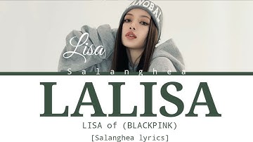 Lisa - LALISA Lyrics (Color Coded Lyrics HAN/ROM/ENG) | 리사 LALISA 가사 | Salanghea lyrics