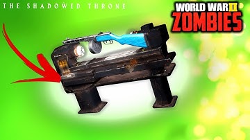 PACK A PUNCH FULL GUIDE! - The Shadowed Throne Pap Full Guide/ Tutorial WW2 Zombies Gameplay