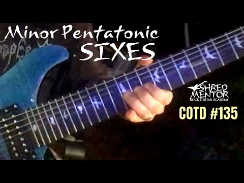 Pentatonic Sixes | ShredMentor Challenge of the Day #135