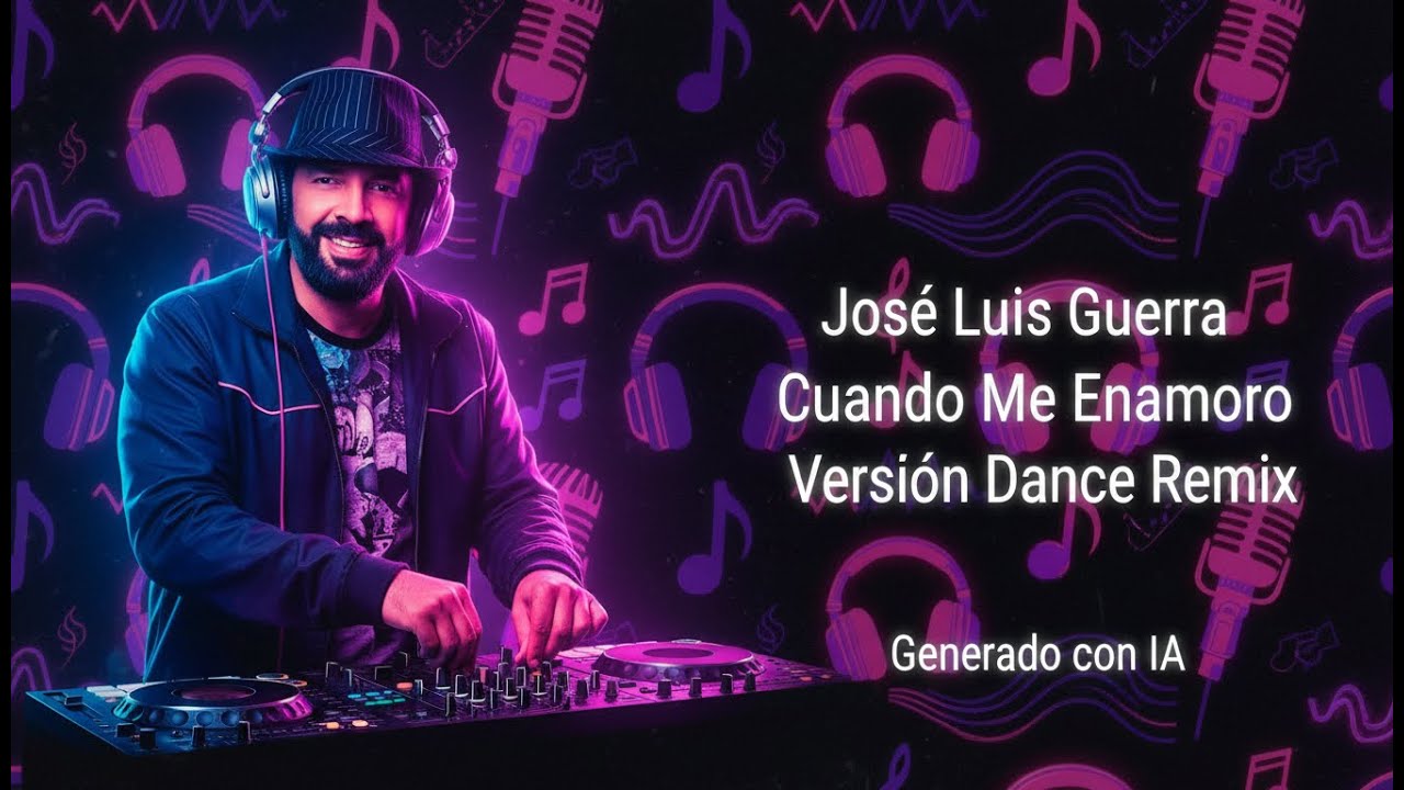 José Luis Guerra - Cuando me enamoro (2010s Dance Remix IA Cover)