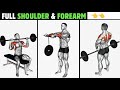 Full Shoulder &amp; Forearms Workout 💪 | Massive Size &amp; Strength Transformation #shoulder #armsworkout 