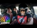 Jamie Foxx And Jay Leno Do Donuts In A Dodge Challenger | Jay Leno's Garage