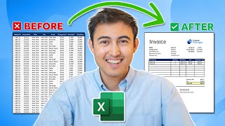 Automate Invoices in Excel (1-Click Export as PDF) by Kenji Explains 55,775 views 1 month ago 15 minutes