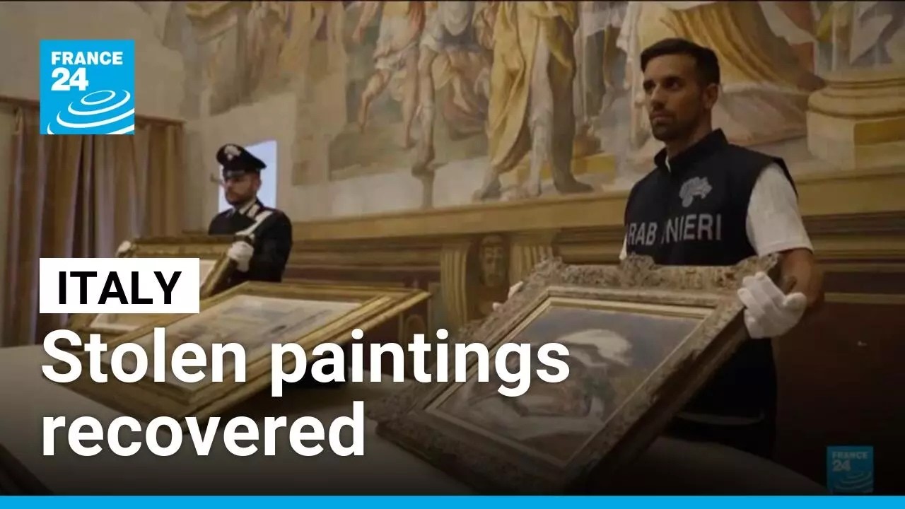 Italy recovers millions of euros worth of stolen Renoir, Cézanne and Matisse paintings