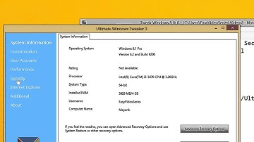 Enable OR Disable Encrypting File System   Security Tweaks    Windows 8 and 8 1   A Step by Step Tut