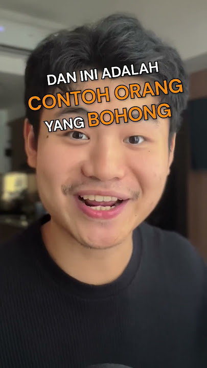 Trik supaya tau orang yang lagi bohong atau jujur