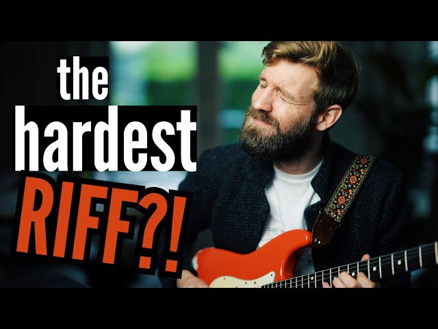 EPIC RIFFS | Is this the hardest riff to play on guitar? - Frusciante class=